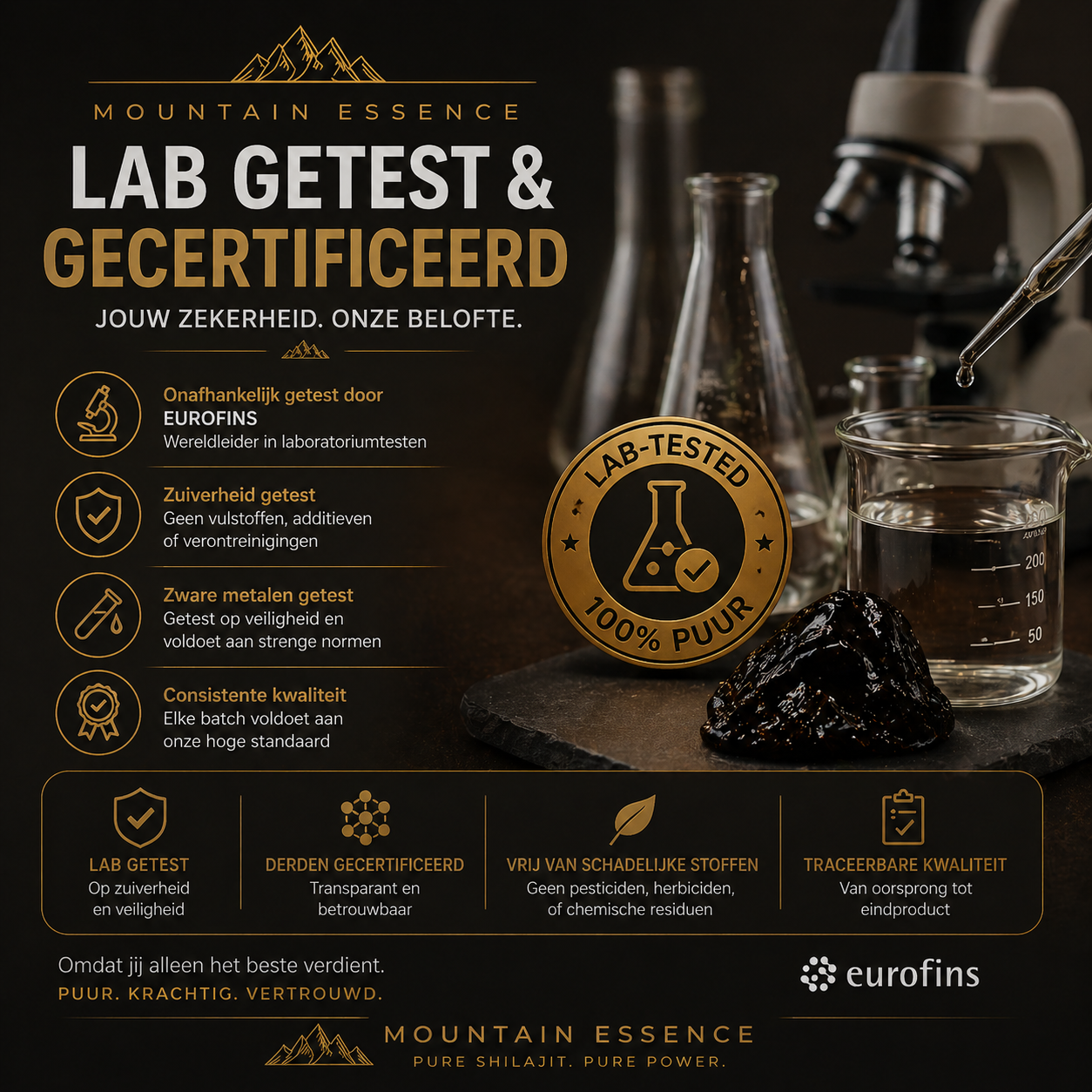 Mountain Essence 100% Pure Shilajit Resin