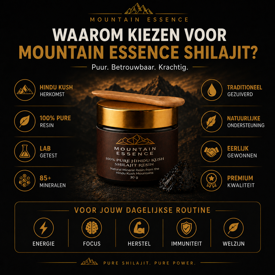 Bergessenz 100 % reines Shilajit-Harz